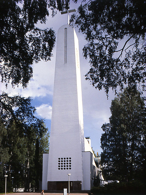 Rajamäen kirkko. Martti Jokinen 1993