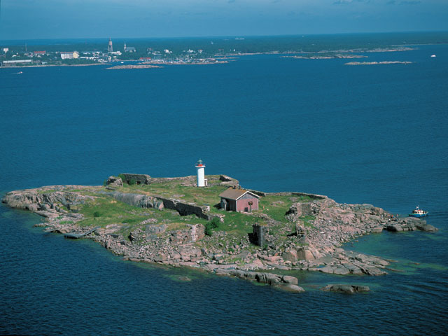 Befästningsverk i Gustavsvärn. Hannu Vallas 1998