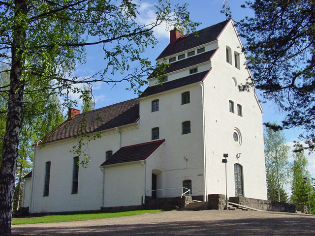 Pohjaslahden kirkko. Minna Pesu 2006