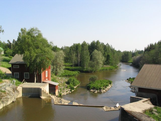 Näkymä Tönnönkosken sillalta Minna Ryyppö 2006