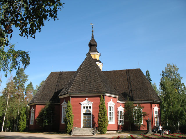 Kuortaneen kirkko. Maria Kurtén 2006