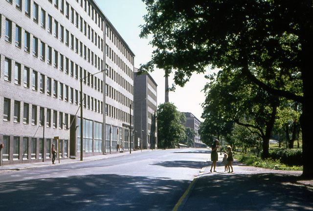 Arabiafabrikerna vid Tavastvägen. Elias Härö 1969