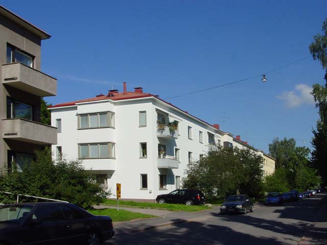 Öppna kvarter vid Valhallagatan i Bortre Tölö. Saara Vilhunen 2007