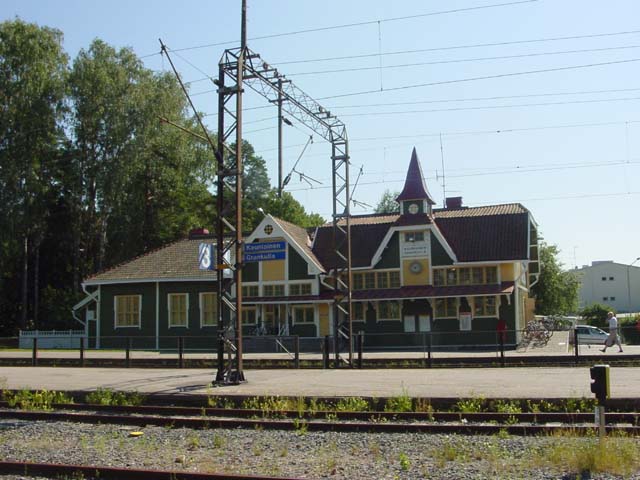 Grankulla järnvägsstation. Saara Vilhunen 2007