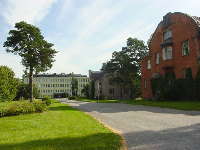 Institutsbyggnader i Ånäs. Saara Vilhunen 2007