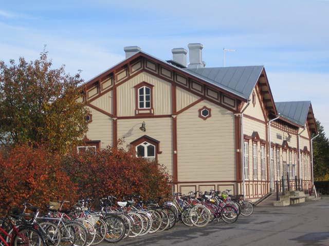 Karleby järnvägsstation. Johanna Forsius 2006