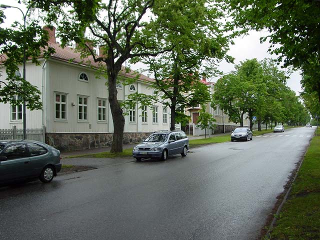Elementar- och realskolan ritad av Jean Wiik i skolkvarteret i Ekenäs. Mikko Härö 2007