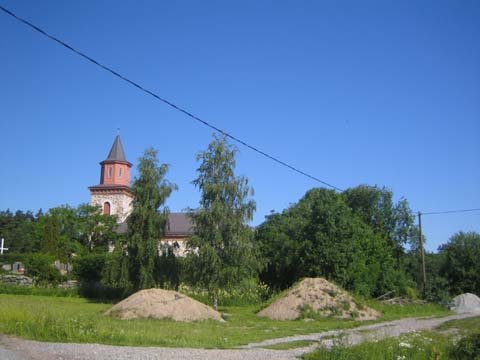 Iniö kyrka. Johanna Forsius 2007