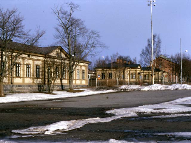 Vasa skarpskyttebataljons kasernbyggnader 11, 12, 13 och 14. Ulla-Riitta Kauppi 1999