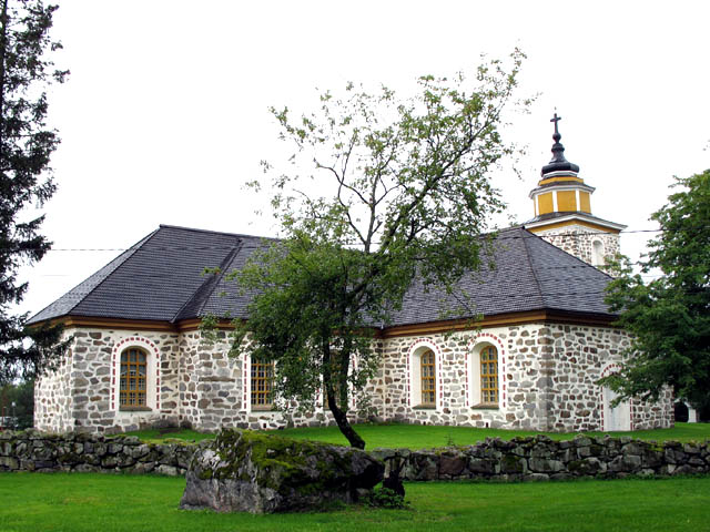 Munsala kyrka. Maria Kurtén 2007