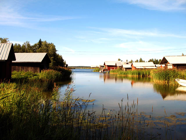 Harrström fiskehamn. Maria Kurtén 2007