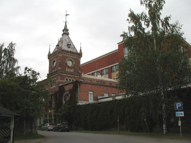 Finlands Sockers fabriksområde i Vasa. Tuija Mikkonen 2007