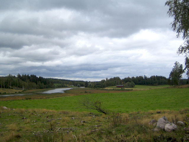 Kollarinpelto i Kiskonjoki ådal på Koskis bruksområde. Johanna Forsius 2007