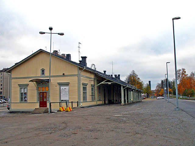 Vasa järnvägsstation. Timo-Pekka Heima 2007