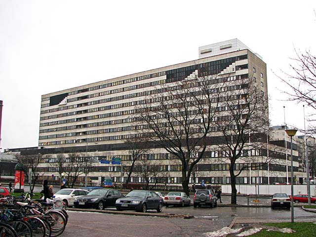 Åbo universitets centralsjukhus, det s.k. U-sjukhuset. Timo-Pekka Heima 2007