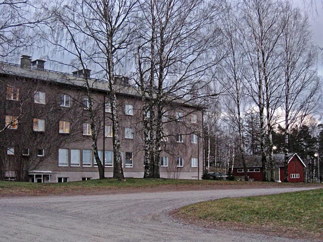 Byggnader på Viks undervisnings- och försöksgård. Hilkka Högström 2008