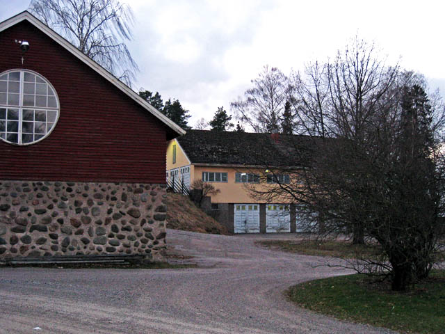Byggnader på Viks undervisnings- och försöksgård. Hilkka Högström 2008