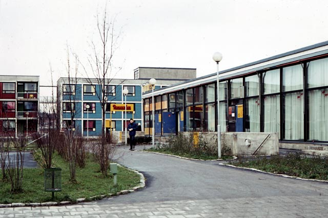 Västra studentbyn i Åbo. Elias Härö 1972