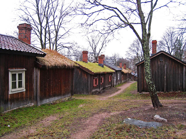 Hantverkarkvarter på Klosterbacken. Hilkka Högström 2008