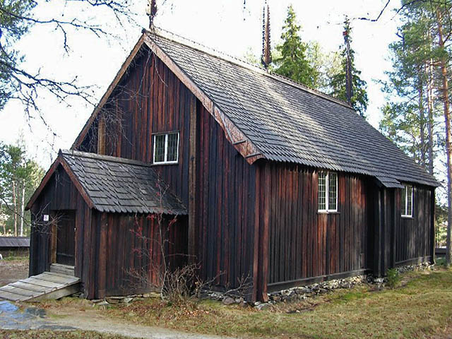 Sodankylän vanha kirkko. Lapin kulttuuriympäristöt tutuksi -hanke 2005