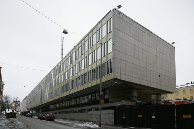 Gardeskasernen, kontorshuset mot Fabiansgatan. Timo-Pekka Heima 2009