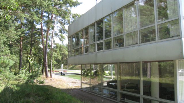 Kudeneule Oy:s fabriksområde, kontoret. Hilkka Högström 2009