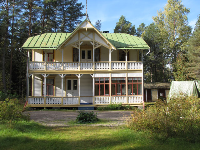 Villaområdet i Sandstrand. K.H. Renlundin museo – Keski-Pohjanmaan maakuntamuseo 