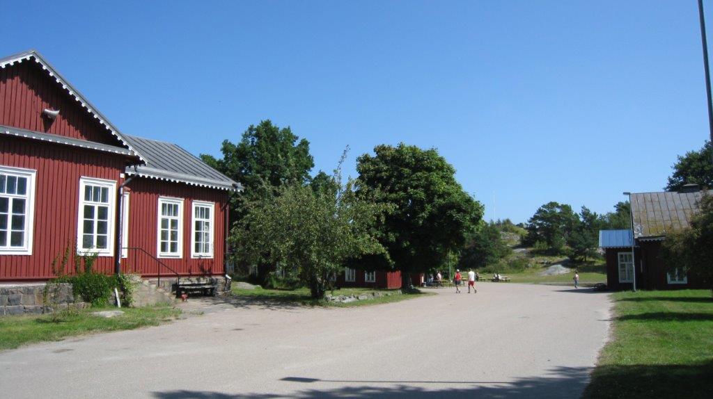 Örö forts byggnader. Museovirasto Museiverket 2016