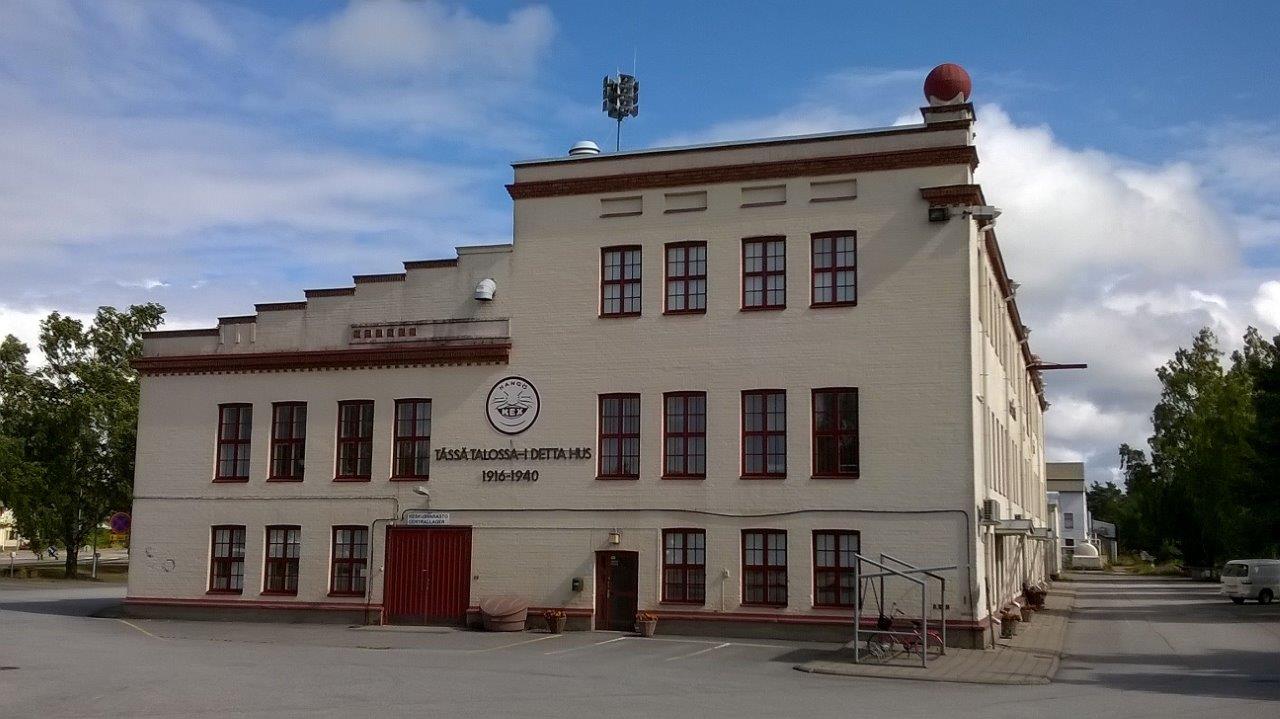 Hangö Kex industribyggnad. Museovirasto Museiverket 2017