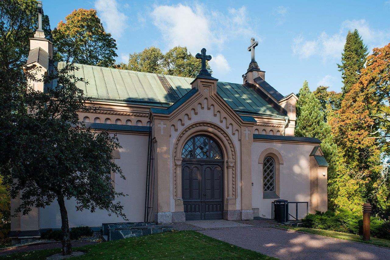 Lappvikens kapell färdigställdes år 1872. Wiki Loves Monuments, CC BY-SA 4.0 Sami Väätänen 2018