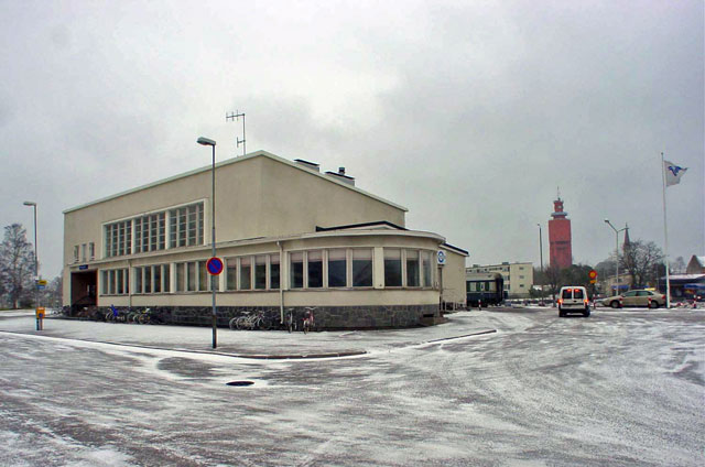 Hangö järnvägsstation. Johanna Nurminen 2005