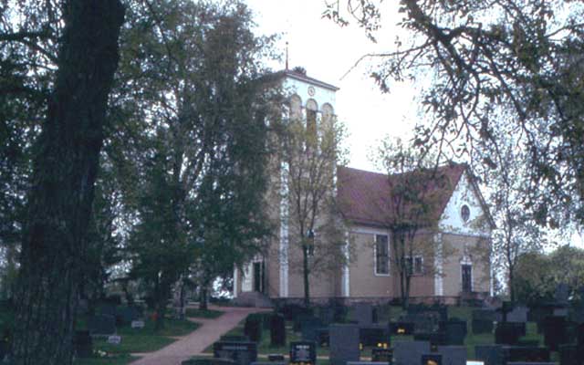 Hinnerjoen kirkko. Marja-Terttu Knapas 1980