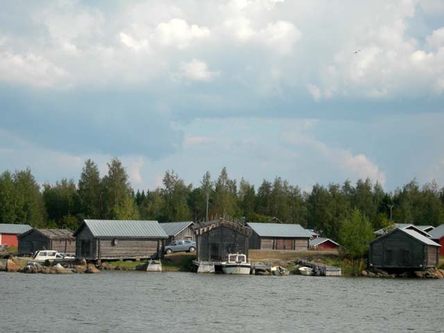 Bredhällans hamn i Malax. Tuija Mikkonen 2006