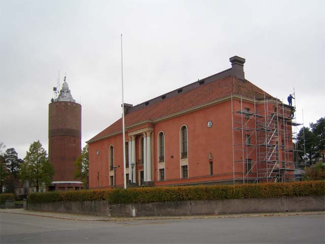 Tallåsens vattentorn och Vartiolinna. Johanna Forsius 2006