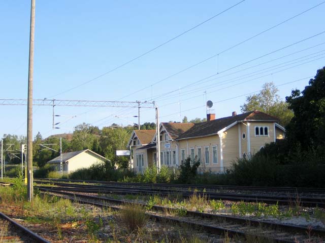 Skuru järnvägsstation. Johanna Forsius 2007