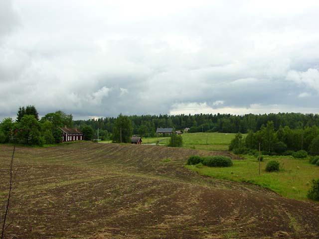 Landskap i Nummijärvi by. Johanna Forsius 2007
