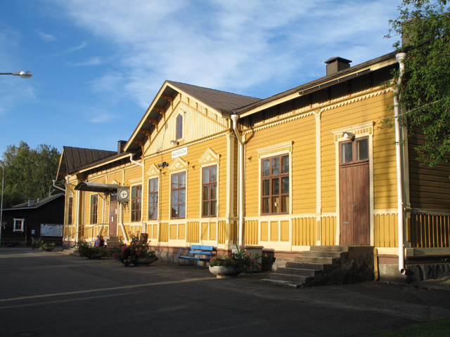 Suonenjoen rautatieasema. Soile Tirilä 2006