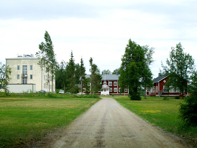 Lagmansgården och Östensö skolhem. Tuija Mikkonen 2006