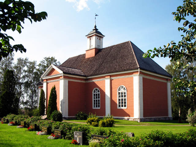 Solvs kyrka i Korsholm. Maria Kurtén 2007