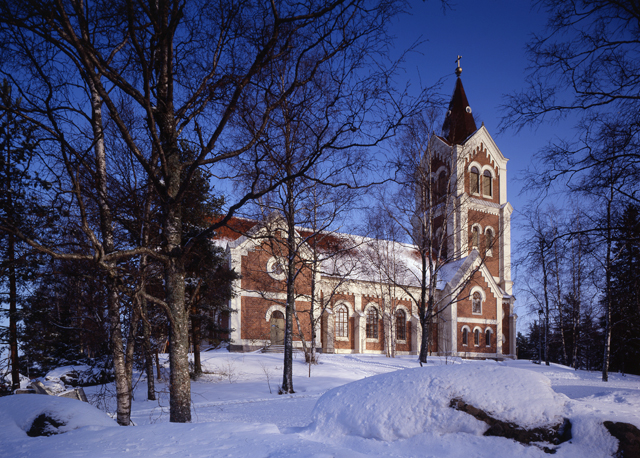 Lumijoen kirkko. Raimo Ahonen 1992