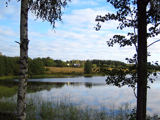 Suomusjärven kirkonkylää. Johanna Forsius 2007
