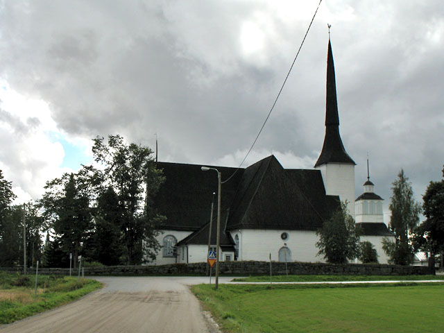 Vörå kyrka. Maria Kurtén 2007