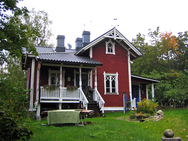 Kanalvaktens hus vid Strömma kanal. Johanna Forsius 2007