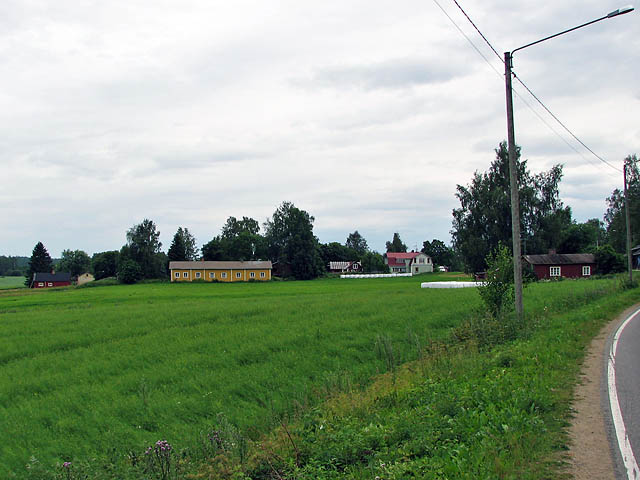 Näkymä Puutikkalan kylään pohjoisesta. Jari Heiskanen 2008