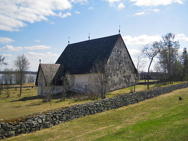 Keminmaan vanha, keskiaikainen kirkko. Johanna Forsius 2008