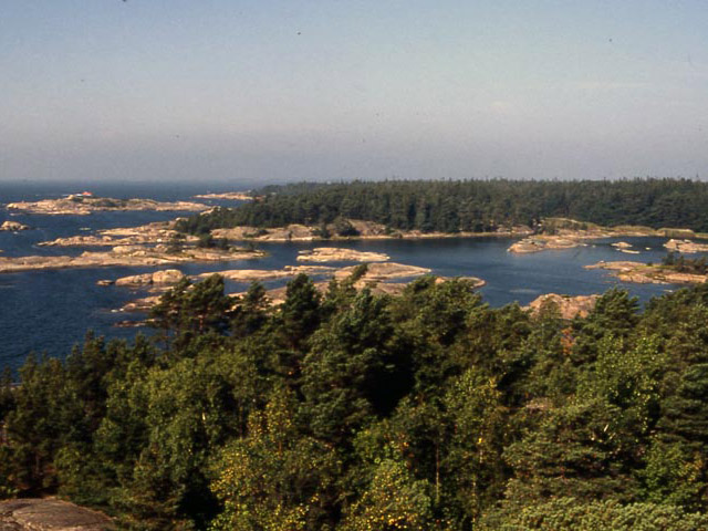 Jussarö gruvö, hamnen. Marianne Rautiainen 1996