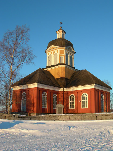 Larsmo kyrka. Tuija Mikkonen 2006