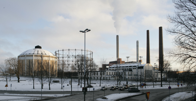 Kraftverket i Södervik. Soile Tirilä 