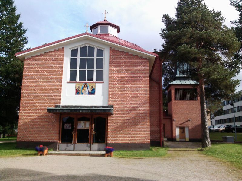 Kajaanin ortodoksinen kirkko. Marja-Leena Ikkala 2012
