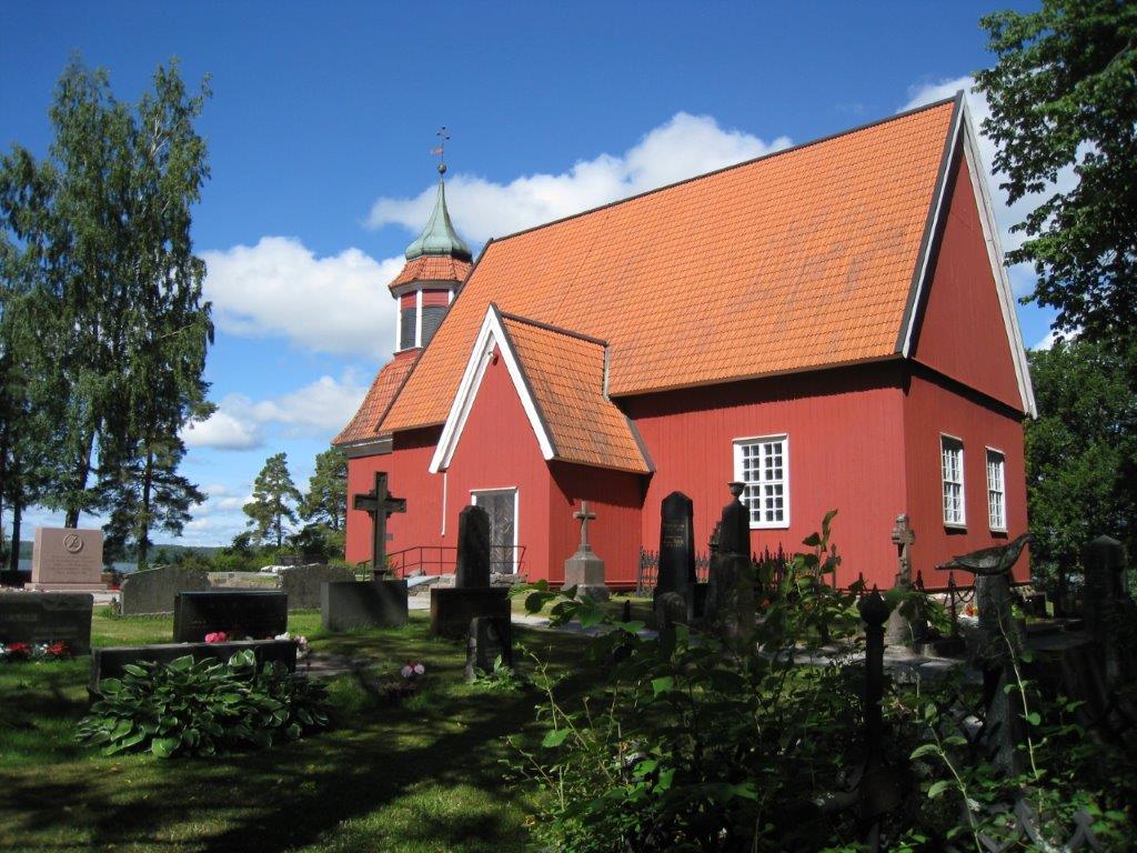 Angelniemen kirkko. Museovirasto 2017